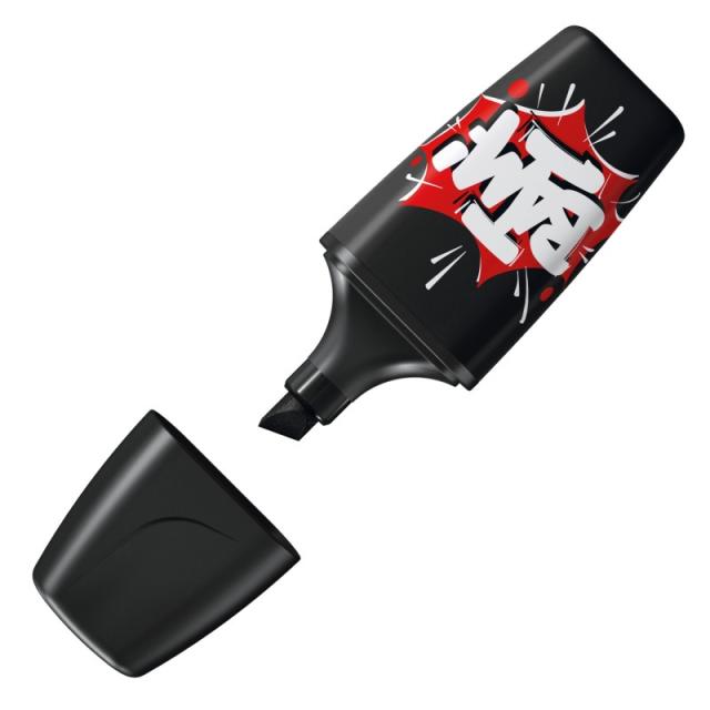 STABILO - BOSS MINI by Snooze One marcador 1 pieza(s) Punta de cincel Negro