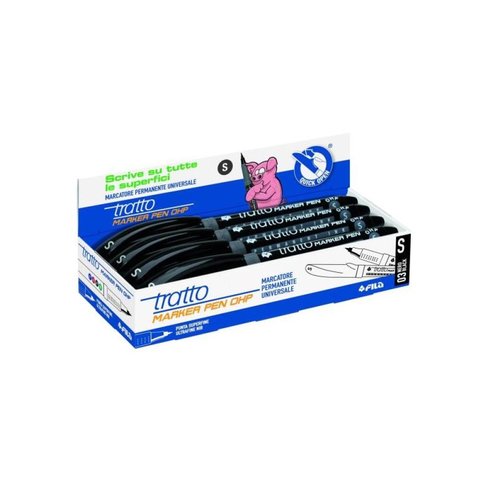 Tratto - 806903 marcador 8 pieza(s) Negro