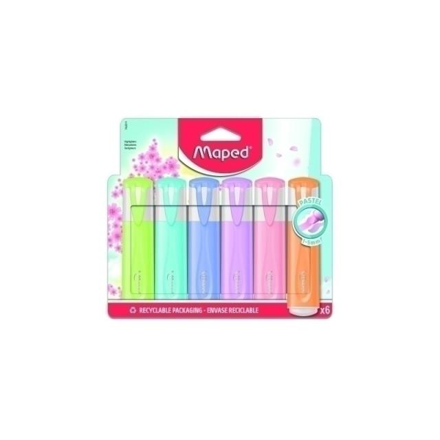Maped - 742511 marcador 6 pieza(s) Punta de cincel