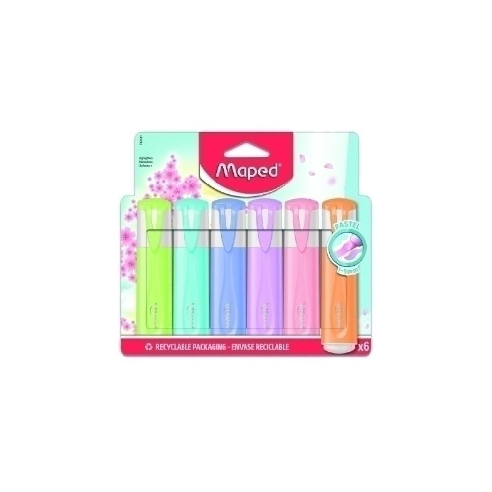 Maped - 742511 marcador 6 pieza(s) Punta de cincel