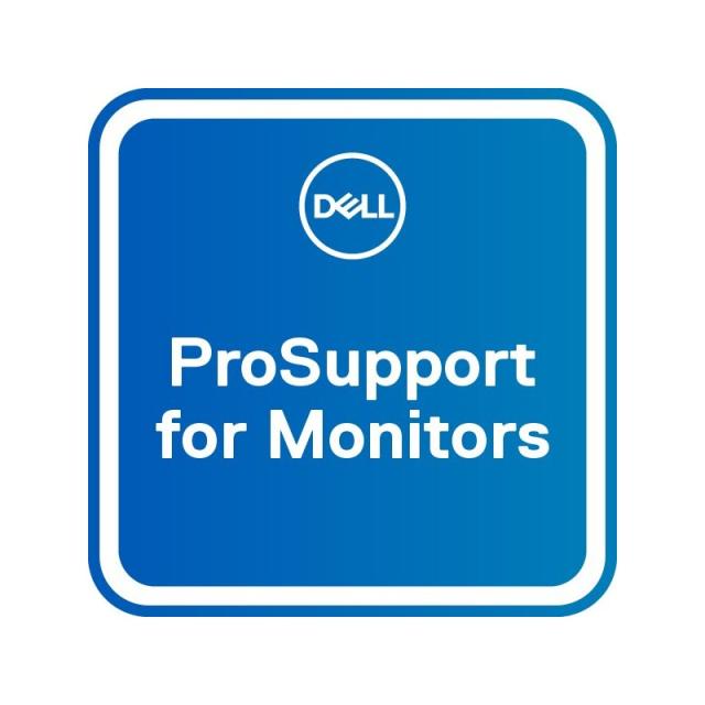 DELL - Actualización de 3 años Basic Advanced Exchange a 5 años ProSupport for monitors - MM3_3AE5PAE