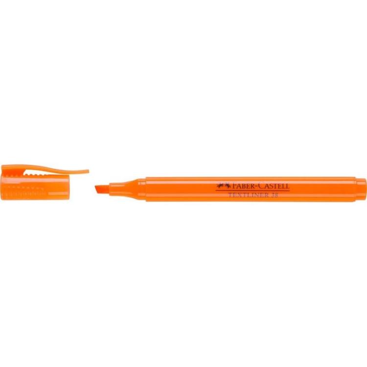 Faber-Castell - Textliner 38 marcador 1 pieza(s) Naranja 157715 - Pack de 10 unidades