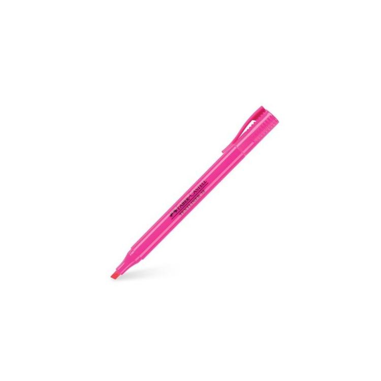 Faber-Castell - 8704017 marcador 1 pieza(s) Punta cónica Rosa 157728 - Pack de 10 unidades