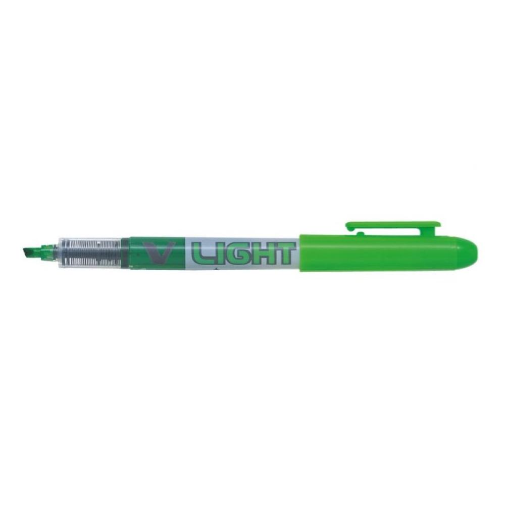 Pilot - V-Light marcador 12 pieza(s) Punta de cincel Verde SW-VLL-G