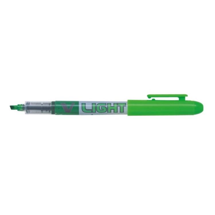 Pilot - V-Light marcador 12 pieza(s) Punta de cincel Verde SW-VLL-G