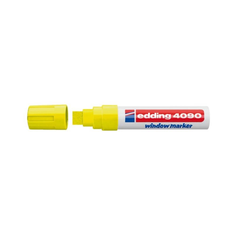 Edding - Window Marker 4090 marcador 5 pieza(s) Amarillo