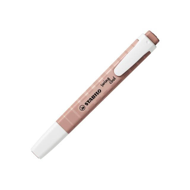 STABILO - swing cool NatureCOLORS marcador 1 pieza(s) Punta de cincel Rosa