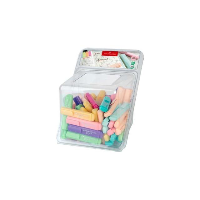 Faber-Castell - 254650 marcador 100 pieza(s) Punta de cincel Colores surtidos