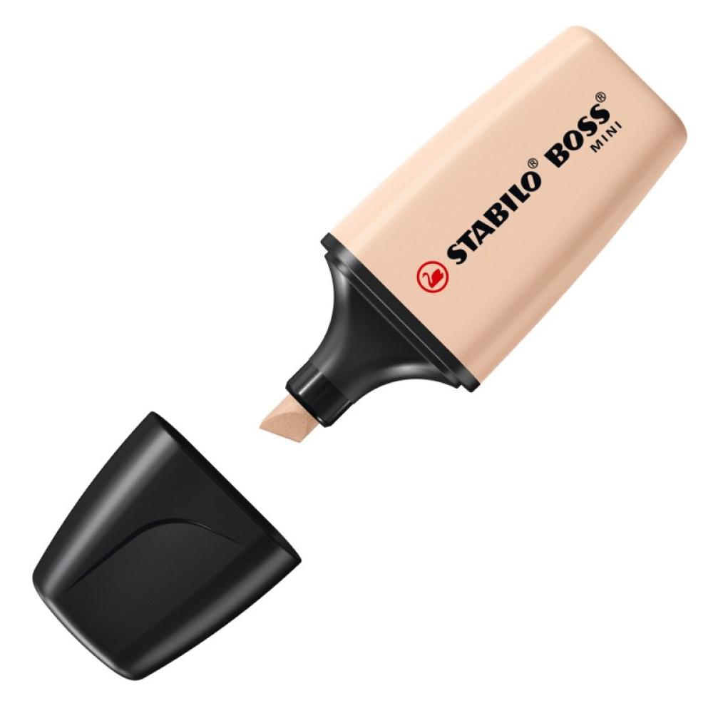 STABILO - BOSS MINI marcador 1 pieza(s) Punta de cincel Beige