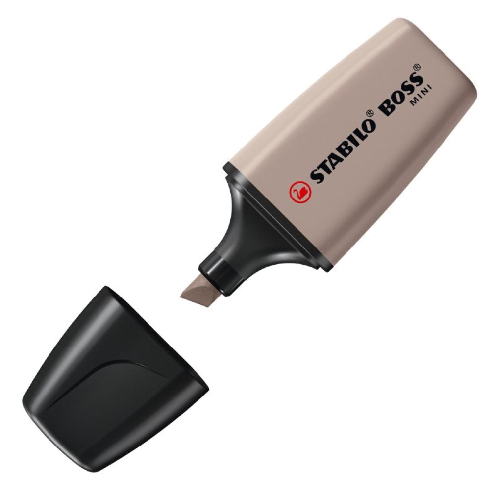 STABILO - BOSS MINI marcador 1 pieza(s) Punta de cincel Gris claro