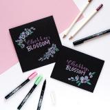 Tombow - Fudenosuke Pastel marcador 1 pieza(s) Punta de pincel Azul claro