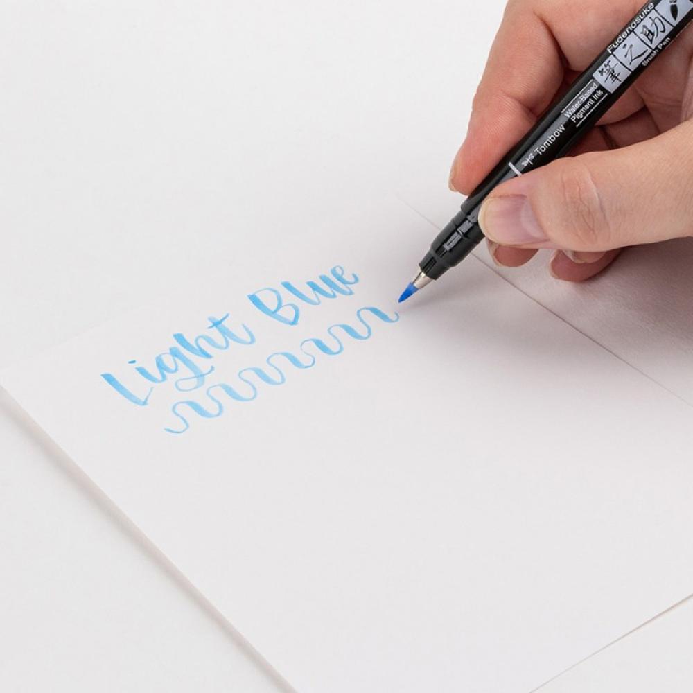 Tombow - Fudenosuke Pastel marcador 1 pieza(s) Punta de pincel Azul claro