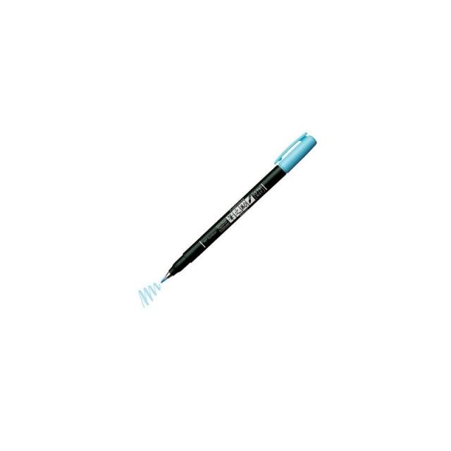 Tombow - Fudenosuke Pastel marcador 1 pieza(s) Punta de pincel Azul claro