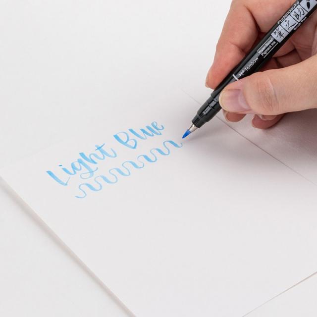 Tombow - Fudenosuke Pastel marcador 1 pieza(s) Punta de pincel Rosa