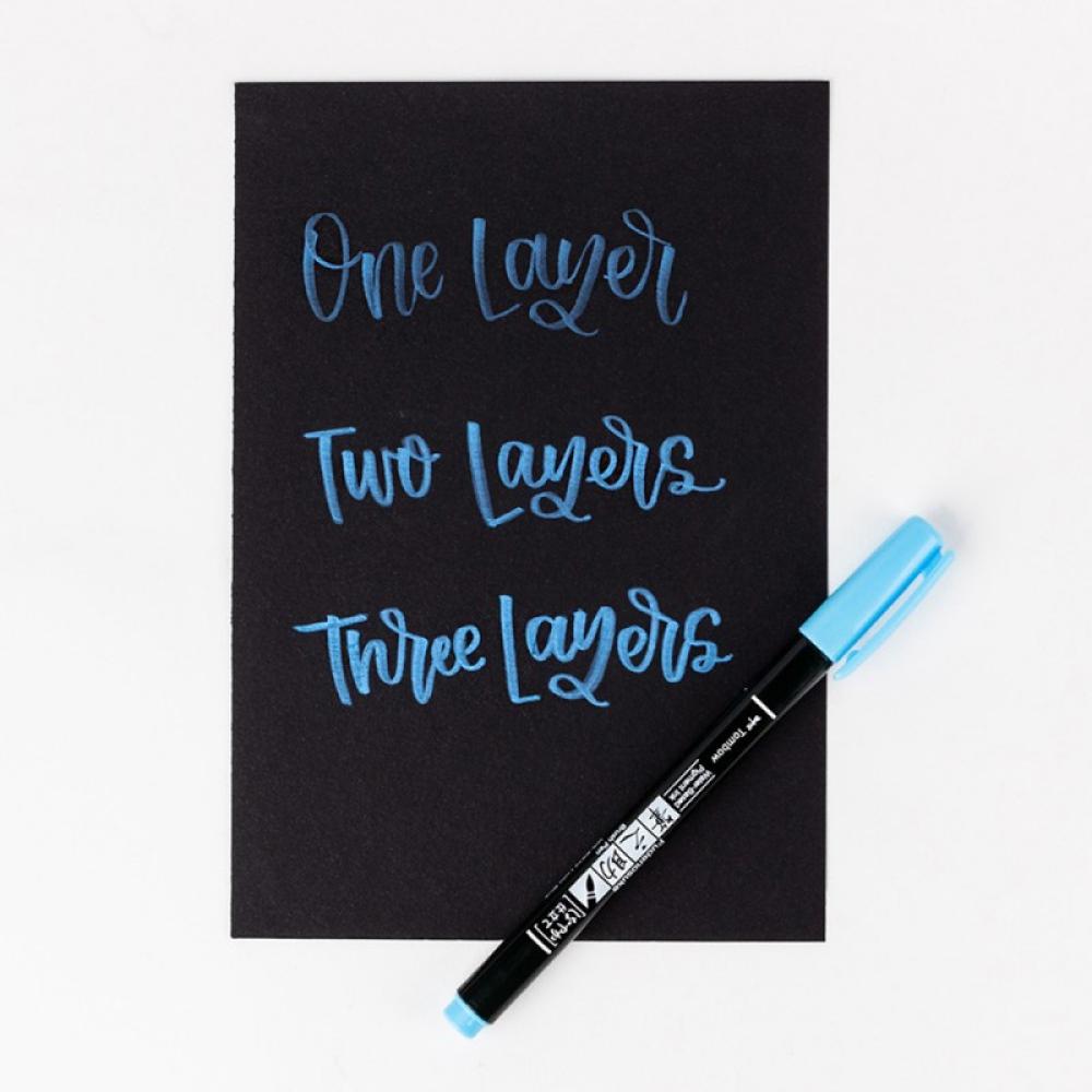 Tombow - Fudenosuke Pastel marcador 1 pieza(s) Punta de pincel Verde claro