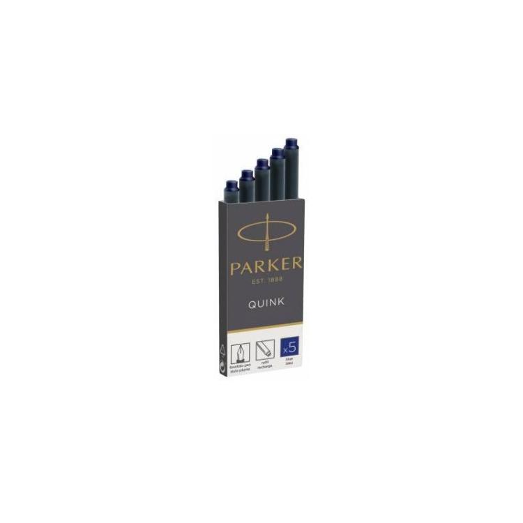 Parker - 1950384 Recambio de bolígrafo Azul 5 pieza(s)