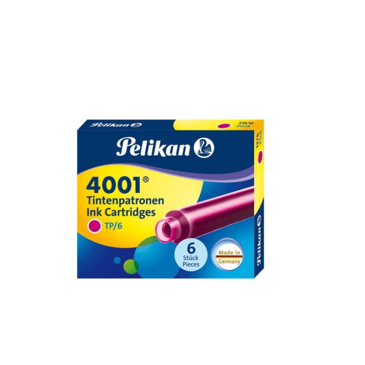 Pelikan - 321075 Recambio de bolígrafo Rosa 6 pieza(s)