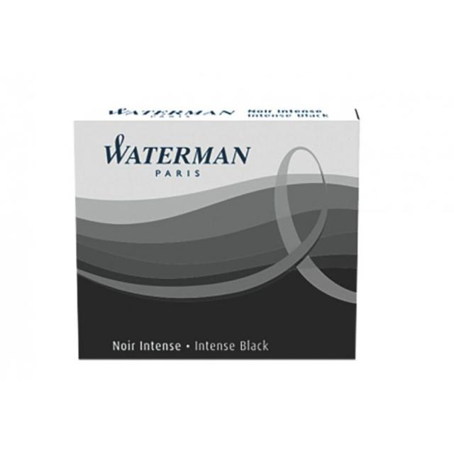 Waterman - S0110940 Recambio de bolígrafo Negro 6 pieza(s)