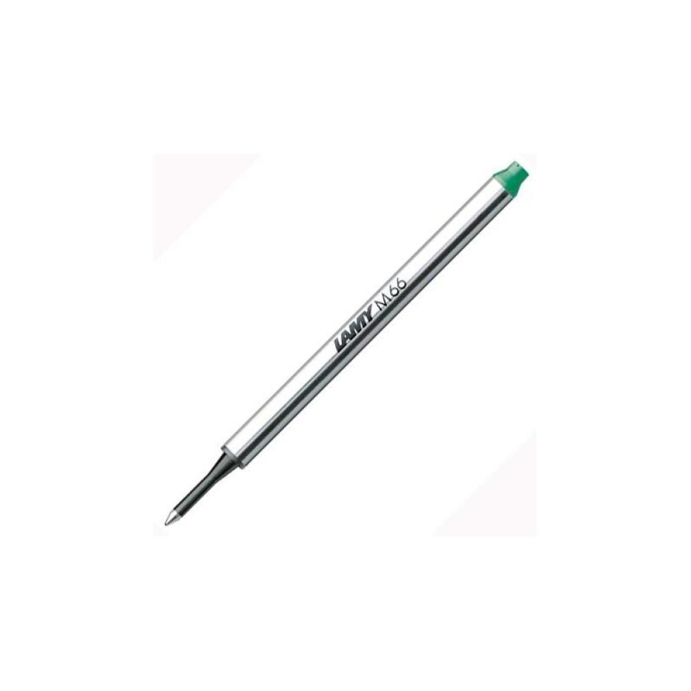 Lamy - LAMY RECAMBIO ROLLERBALL M66 PUNTA MEDIA VERDE - Pack de 5 unidades