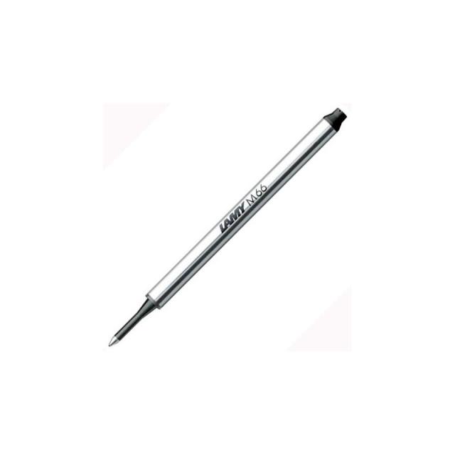 Lamy - LAMY RECAMBIO ROLLERBALL M66 PUNTA MEDIA NEGRO - Pack de 5 unidades