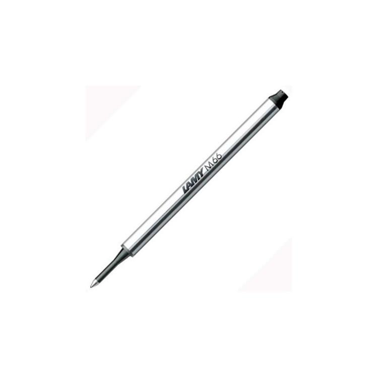Lamy - LAMY RECAMBIO ROLLERBALL M66 PUNTA MEDIA NEGRO - Pack de 5 unidades
