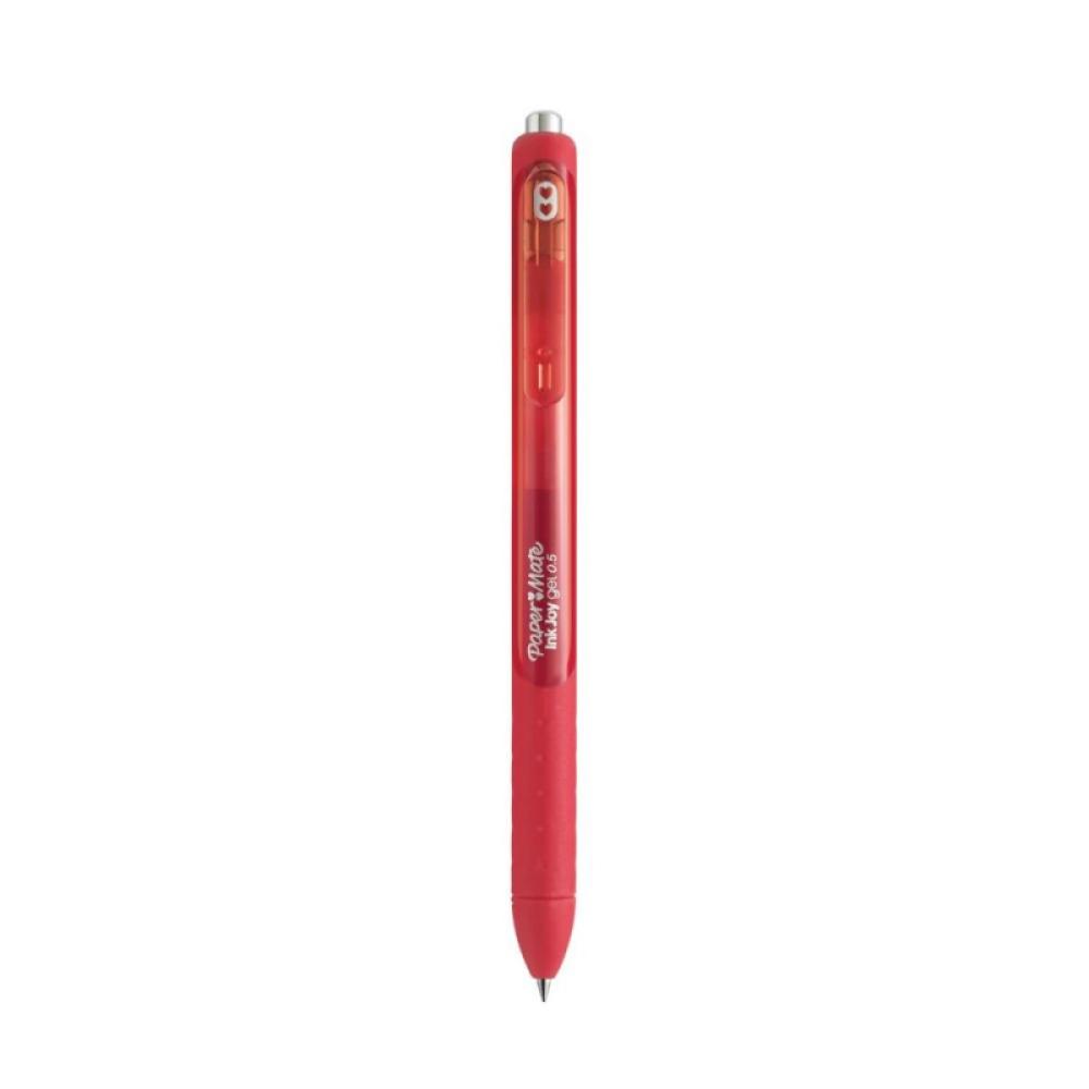 Papermate - InkJoy Gel Bolígrafo de gel de punta retráctil Rojo 12 pieza(s)