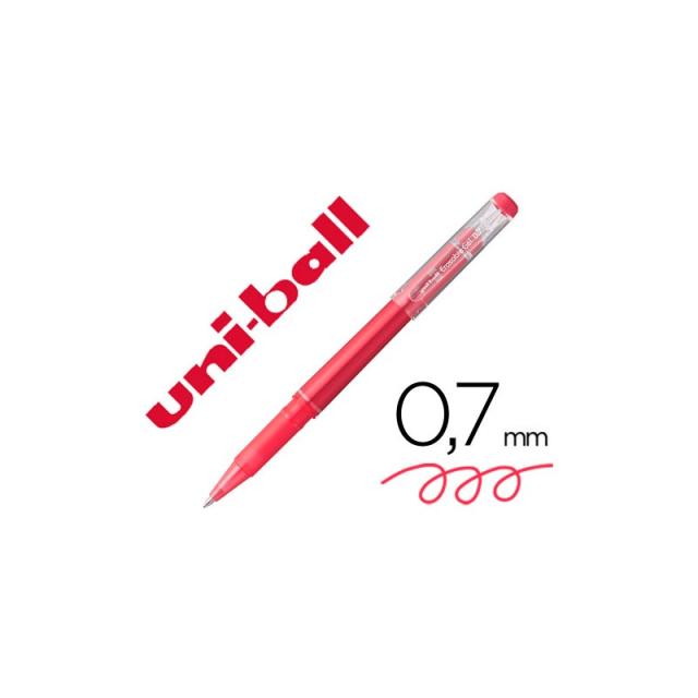 Uni-Ball - Pin UF-222-07 Bolígrafo de gel con tapa Rojo 1 pieza(s)
