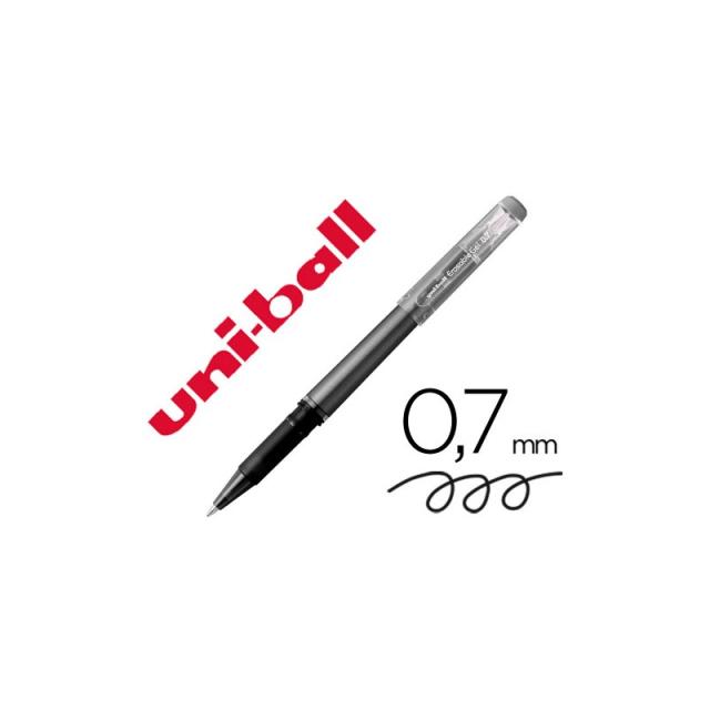 Uni-Ball - Pin UF-222-07 Bolígrafo de gel con tapa Negro 1 pieza(s)