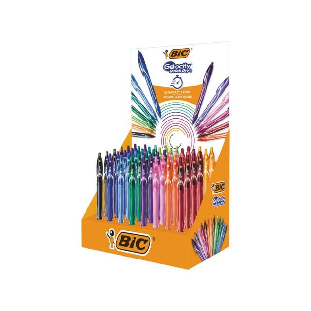 BIC - 964785 bolígrafo de gel Colores surtidos 48 pieza(s)
