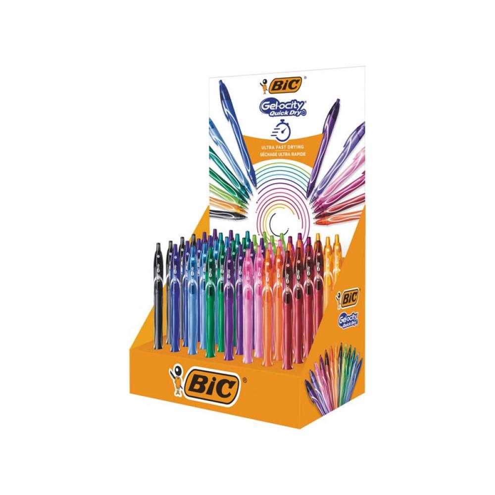 BIC - 964785 bolígrafo de gel Colores surtidos 48 pieza(s)