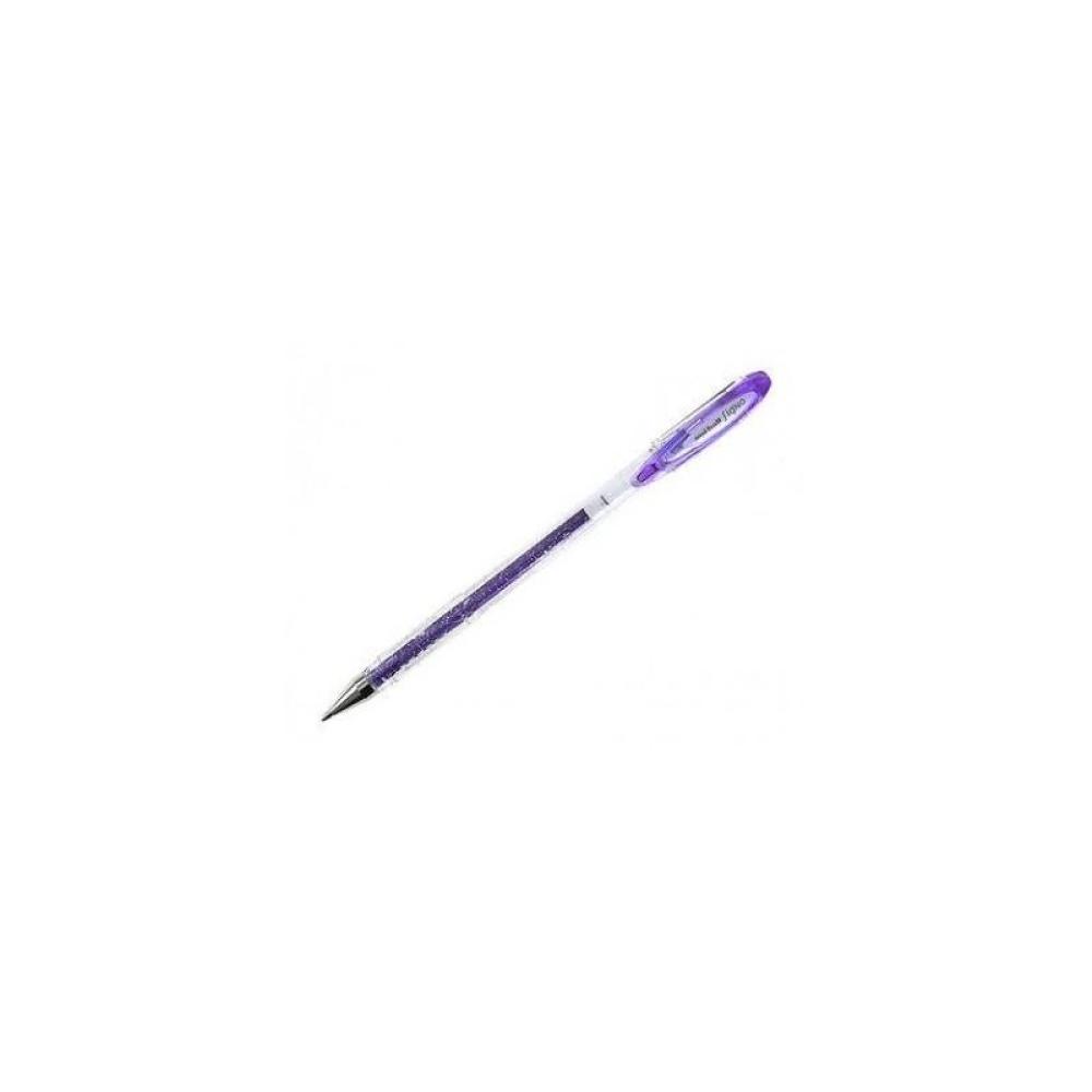 Uni-Ball - UNIBALL ROLLERBALL SIGNO SPARKLING UM-120SP VIOLETA -12U-