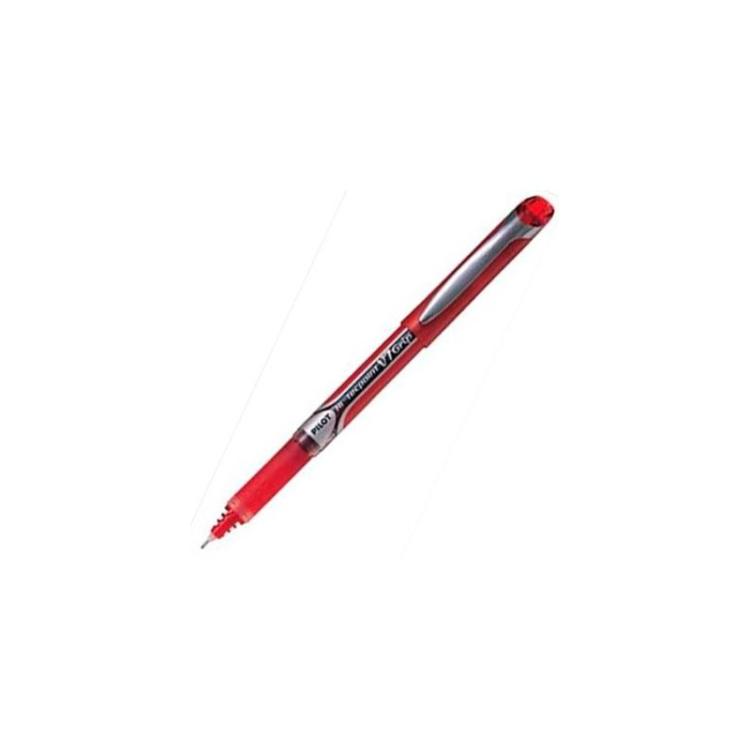 Pilot - PILOT ROLLER V-7 GRIP 0,7 ROJO -12U-