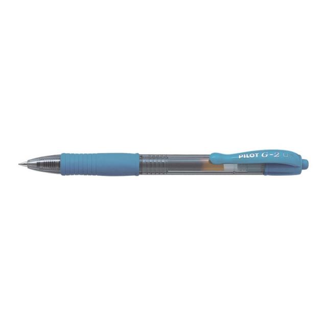 Pilot - G-2 Bolígrafo de gel de punta retráctil Azul 12 pieza(s) BL-G2-7-LB