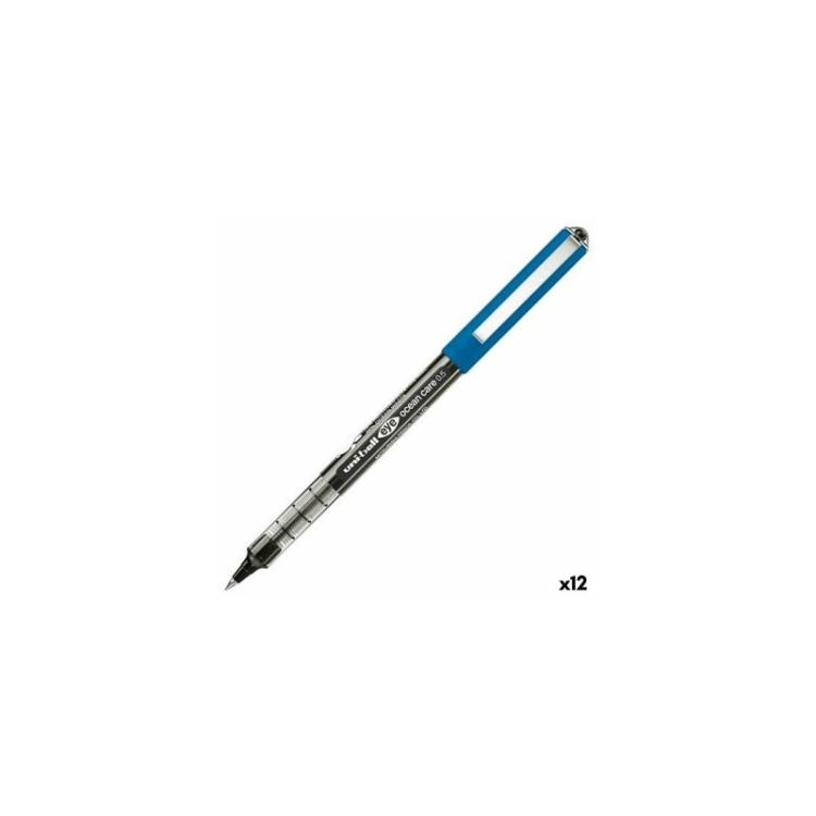 Uni-Ball - UNIBALL ROLLERBALL EYE OCEAN CARE UB-150ROP 0,5MM NEGRO - Pack de 12 unidades