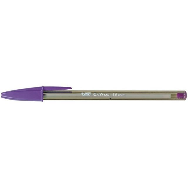BIC - Cristal Fun Violeta Bolígrafo 20 pieza(s)