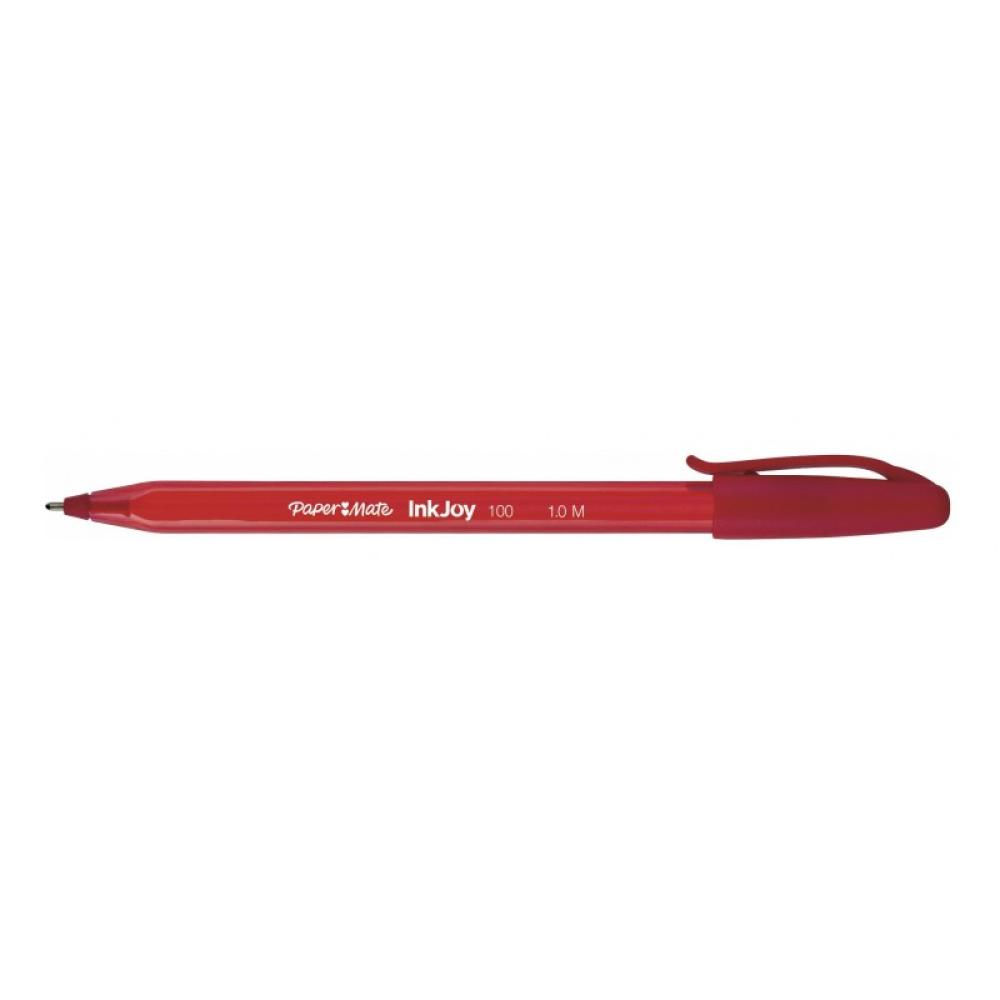Papermate - InkJoy 100 Rojo Bolígrafo Medio 50 pieza(s)