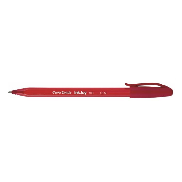 Papermate - InkJoy 100 Rojo Bolígrafo Medio 50 pieza(s)