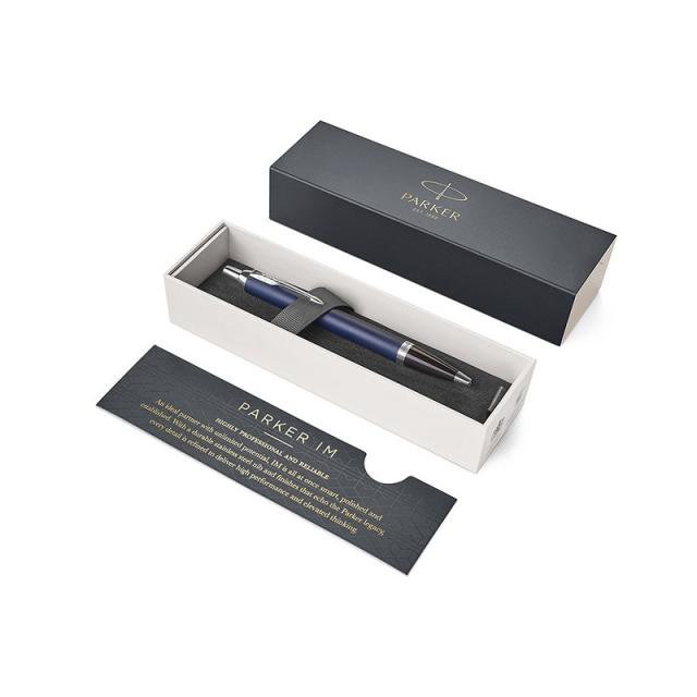 Parker - IM Azul Bolígrafo de punta retráctil con pulsador 1 pieza(s) - 1931668