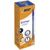BIC - Cristal Exact Azul Bolígrafo Ultrafino 20 pieza(s)
