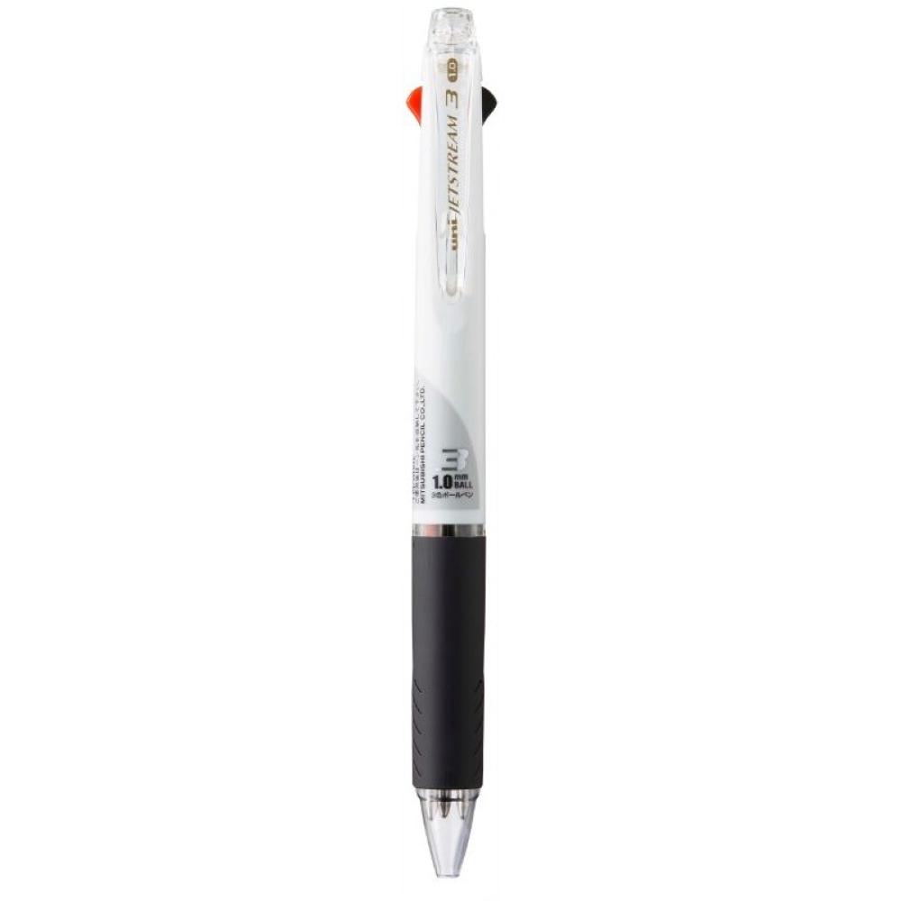 Uni-Ball - BOLIGRAFO JETSTREAM 3 COLORES CUERPO BLANCO UNI-BALL 246249000