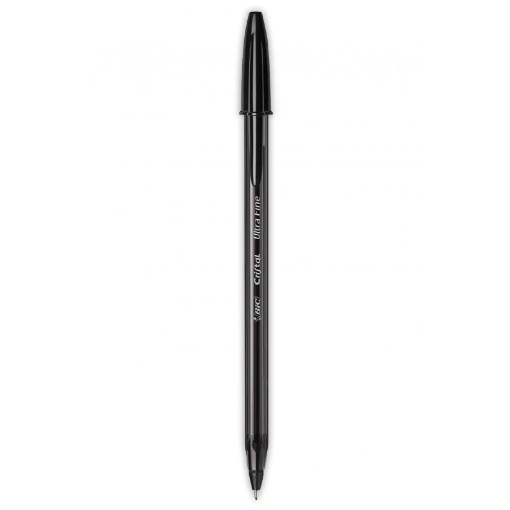 BIC - Cristal Exact Negro Bolígrafo Ultrafino 20 pieza(s)