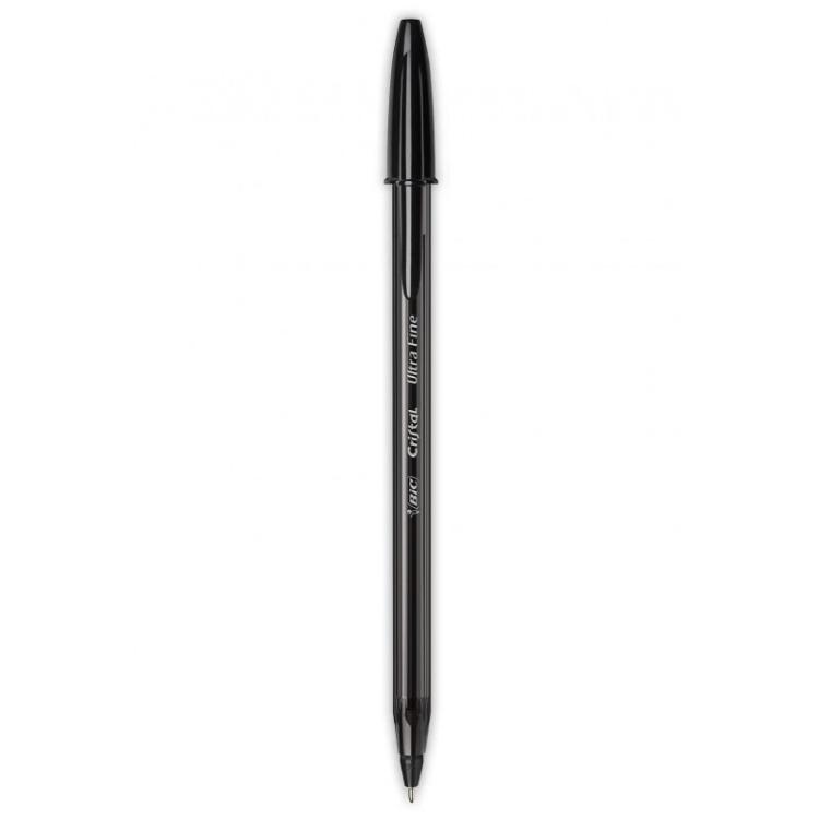 BIC - Cristal Exact Negro Bolígrafo Ultrafino 20 pieza(s)