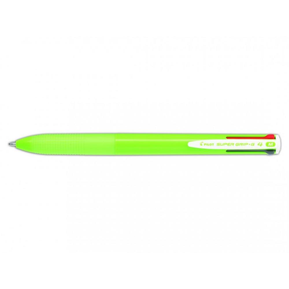 Pilot - Super Grip G Negro, Azul, Verde, Rojo - 4902505580901