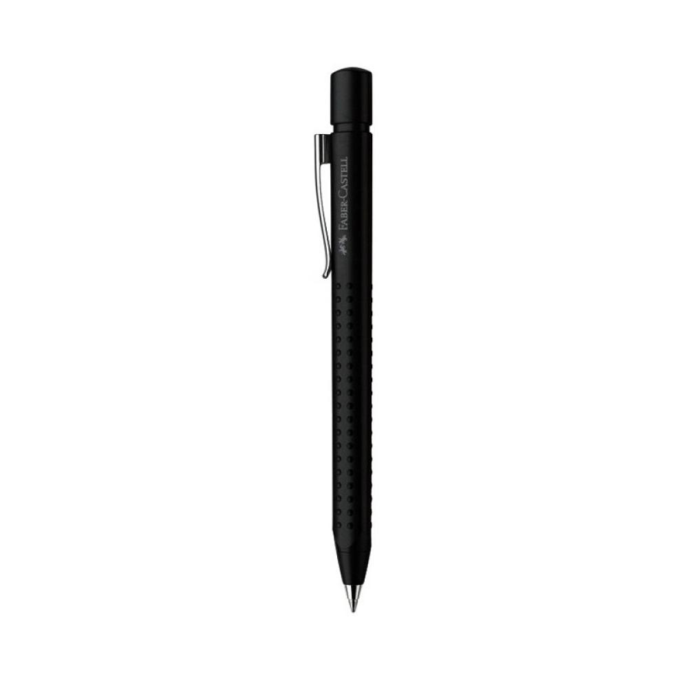 Faber-Castell - 144187 bolígrafo Negro Bolígrafo de punta retráctil con pulsador