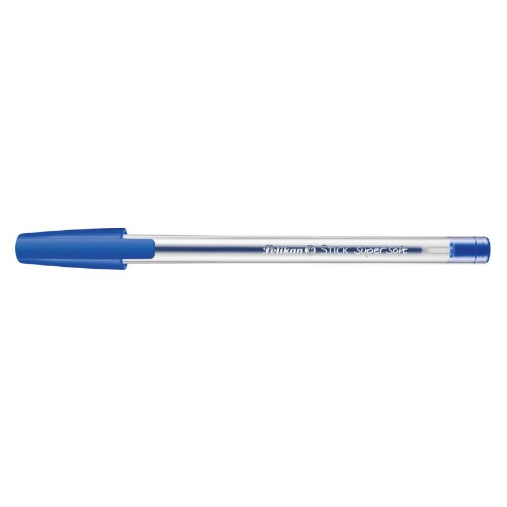 Pelikan - 601467 bolígrafo Azul Bolígrafo de punta retráctil con pulsador 50 pieza(s)