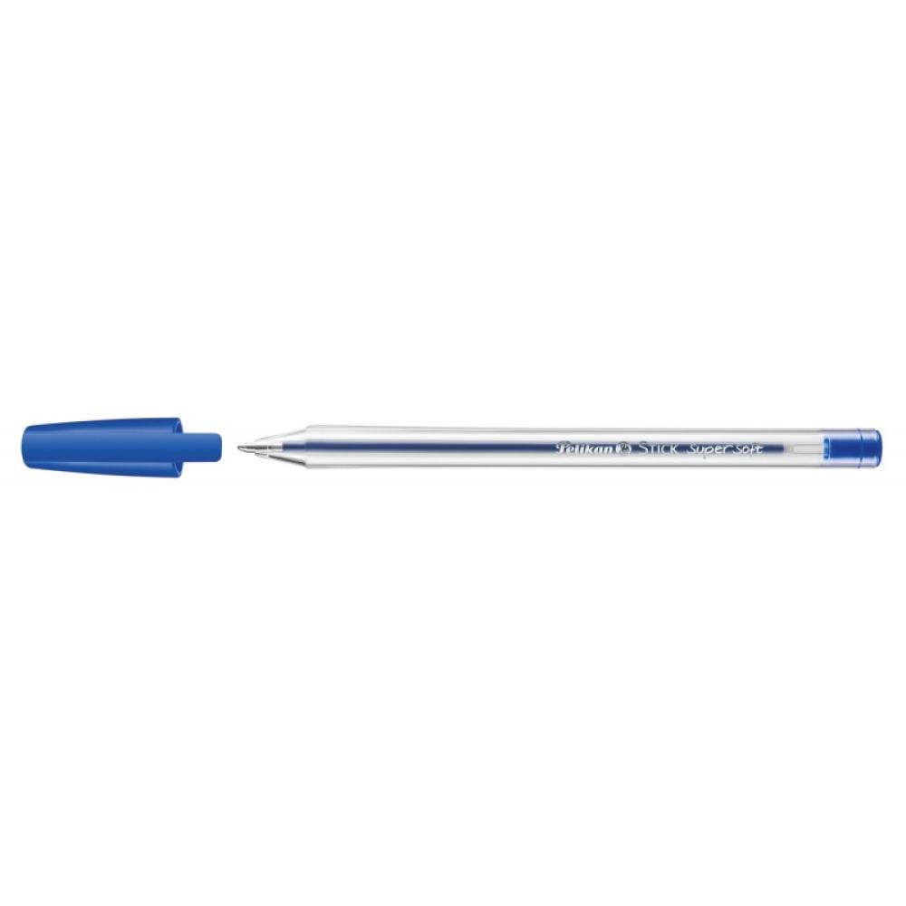 Pelikan - 601467 bolígrafo Azul Bolígrafo de punta retráctil con pulsador 50 pieza(s)