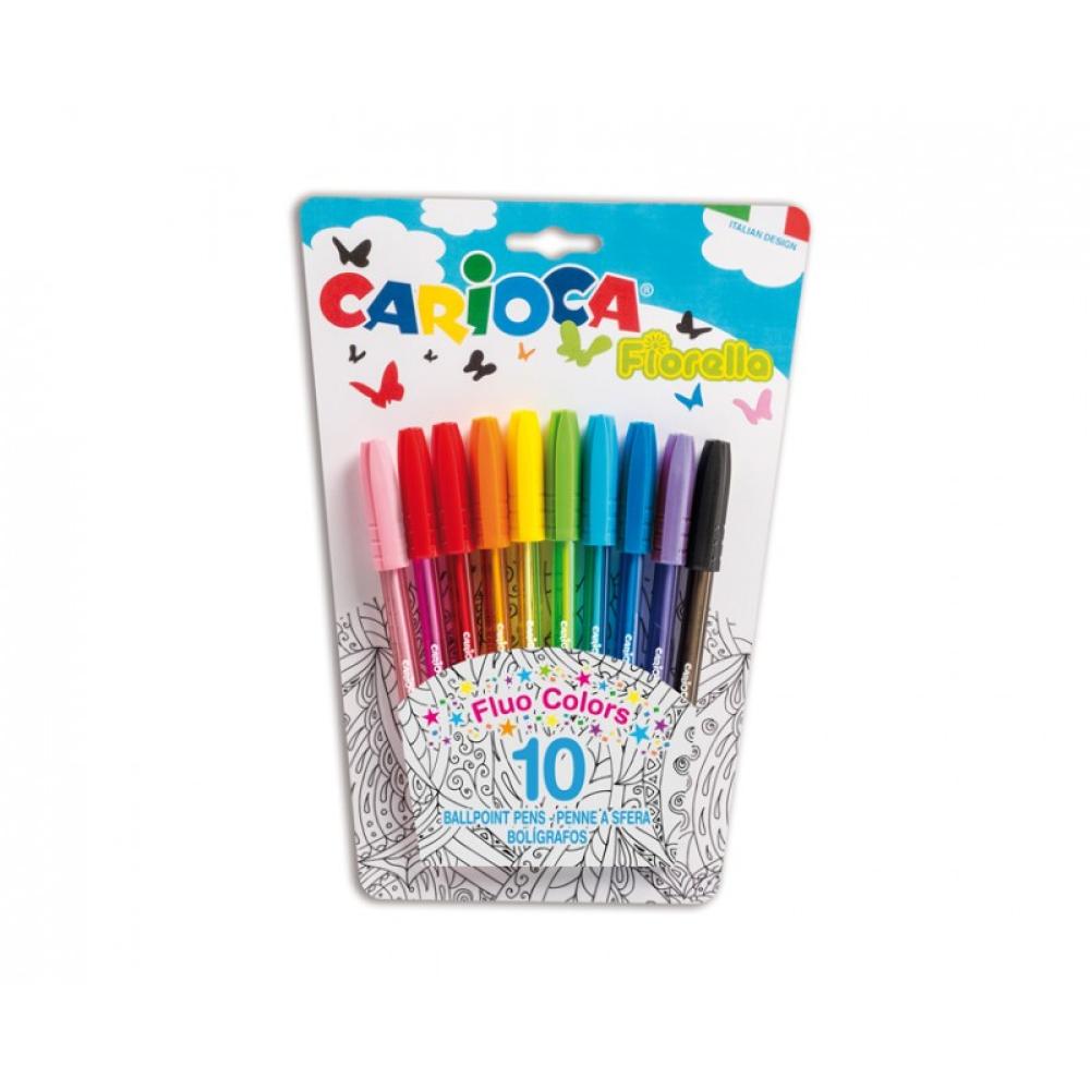 Carioca - Fiorella Multi Bolígrafo 10 pieza(s)