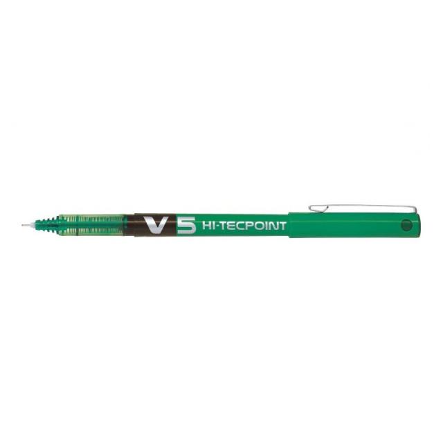 Pilot - Hi-Tecpoint V5 Verde Bolígrafo 1 pieza(s)