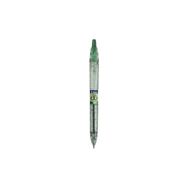 Pilot - B2P Ecoball Verde Bolígrafo Medio 10 pieza(s)