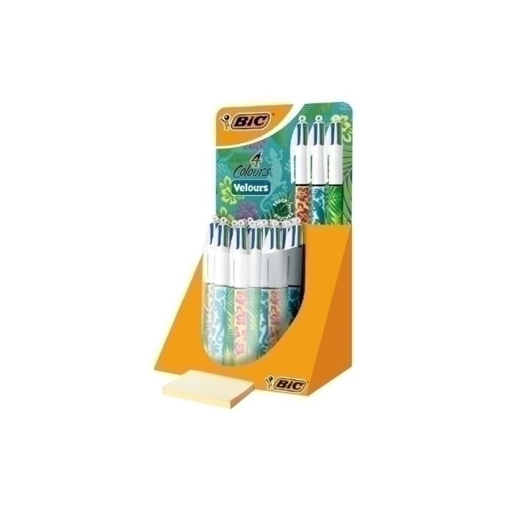 BIC - 4 Colours Multicolor Bolígrafo multifunción Medio 30 pieza(s)